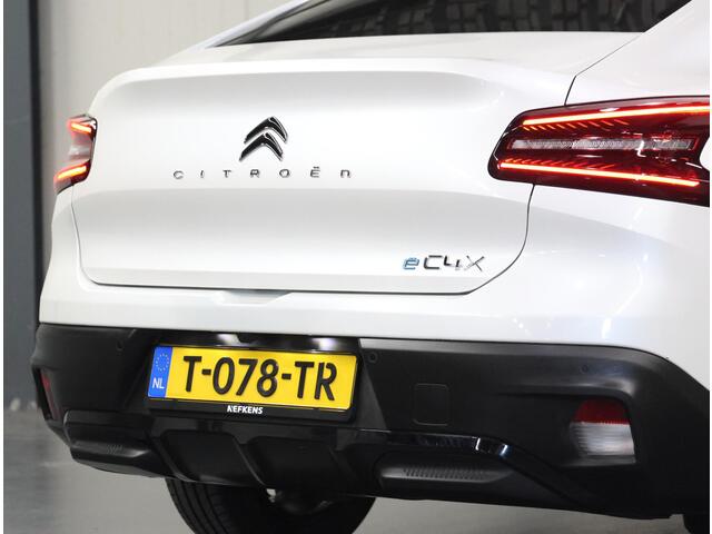Citroen ë-C4 X Feel Pack 50 kWh 136PK | Accu 96,4% | 1ste Eigenaar | AppleCarPlay/AndroidAuto | Cruise Control | Camera | Climate Control | DAB Radio | Keyless | Navigatie | Isofix | Privacy Glass | Parkeersensoren | Warmtepomp |