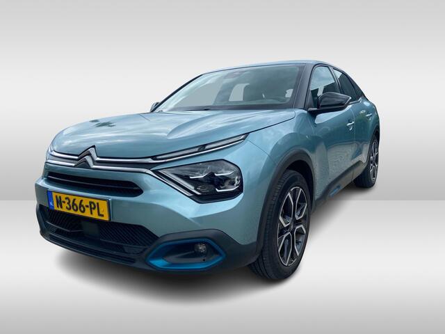 Citroen ë-C4 Feel Pack 50 kWh / Camera / Head-up / Keyless / CarPlay / 18'' / Dodehoek / DAB / Cruise Control / Full-LED