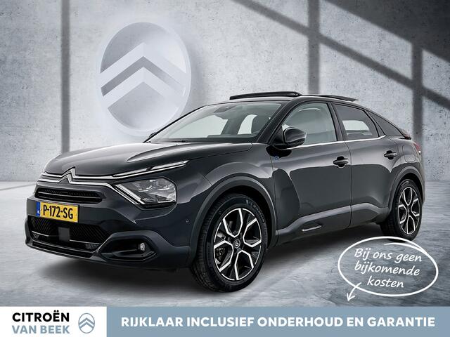 Citroen ë-C4 Shine 50 kWh | Rijklaar | Leder | Panoramadak | Adaptive Cruise |