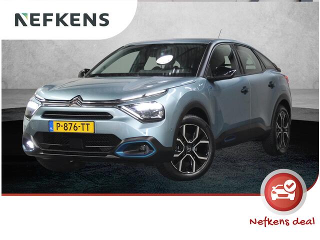 Citroen ë-C4 Feel 50 kWh 136PK | 1ste Eigenaar | ACCU 92% | Adaptive Cruise Control | Camera | Keyless | AppleCarPlay/AndroidAuto | Navigatie | Stoel/Stuur/VoorruitVerwarmd | LED | Stof/Lederenbekleding | Isofix | Parkeersensoren |