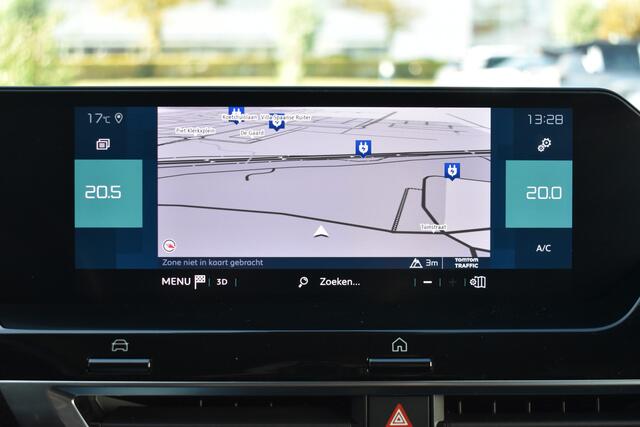 Citroen ë-C4 Shine 50 kWh | SOH 91% | Navigatie | Airconditioning ECC | Apple Carplay & Android Auto | Camera | Drive assist | Stoelverwarming | Keyless | Leder / stof | Head Up Display | Dodehoek Detectie | Parkeersensoren voor en achter | Lichtmetaal | Zeer Compleet