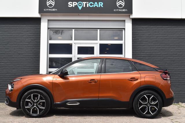 Citroen ë-C4 Shine 50 kWh | Navigatie | Apple Carplay & Android Auto | Camera | Parkeersensoren voor en achter | Dodehoekdetectie | Head Up Display | Stoelverwarming | Lichtmetaal | Zeer Compleet!