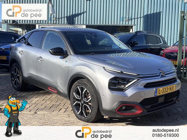 Citroen ë-C4 Feel Edition 50 kWh GARANTIE/INCL.BTW/CCS/STOEL-STUURVERW./CRUISE/CLIMA/CARPLAY/LICHTMETAAL rijklaarprijs!