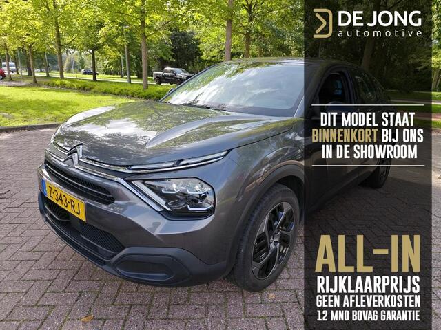 Citroen ë-C4 You 50 kWh ALL-INRIJKLAARPRIJS/Camera/Apple Carplay/Lichtmetalen velgen/340km Actieradius