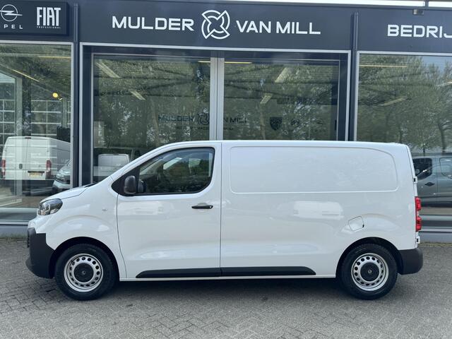 Citroen ë-Jumpy L2 75 kWh 136pk AUTOMAAT | 354 km WLTP | Airco | Cruise control | Bluetooth radio | Audiobediening stuurwiel | Parkeersensoren achter | Bestuurdersstoel comfort | Bank voorpassagiers | Tussenwand comfort met raam | e-PTO 400 | Laadkabel 3f. 11 kW | Reser