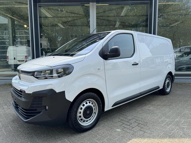 Citroen ë-Jumpy L2 75 kWh 136pk AUTOMAAT | 354 km WLTP | Airco | Cruise control | Bluetooth radio | Audiobediening stuurwiel | Parkeersensoren achter | Bestuurdersstoel comfort | Bank voorpassagiers | Tussenwand comfort met raam | e-PTO 400 | Laadkabel 3f. 11 kW | Reser