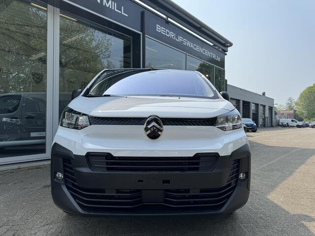 Citroen ë-Jumpy L2 75 kWh 136pk AUTOMAAT | 354 km WLTP | Airco | Cruise control | Bluetooth radio | Audiobediening stuurwiel | Parkeersensoren achter | Bestuurdersstoel comfort | Bank voorpassagiers | Tussenwand comfort met raam | e-PTO 400 | Laadkabel 3f. 11 kW | Reser