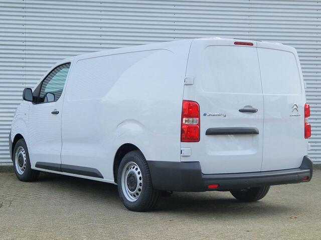 Citroen ë-Jumpy L3 75 kWh 136pk AUTOMAAT | ACTIE op = op! | 330 km WLTP | NAVI | Multimedia | Apple Carplay | Android Auto | Parkeersensoren achter | Bestuurdersstoel comfort | Bank voorpassagiers met opbergruimte| ECall pakket met geprogrammeerd voorverwarmen | Laadkabe