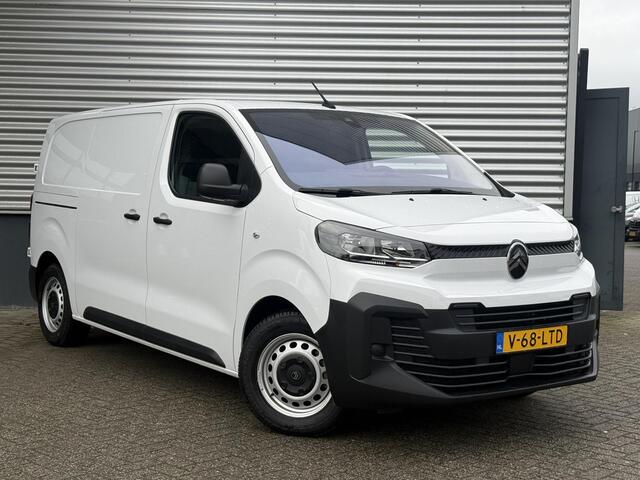 Citroen ë-Jumpy L2 75 kWh 136pk | Airco | Cruise control | Bluetooth radio | Audiobediening stuurwiel | Parkeersensoren achter | Bestuurdersstoel comfort | Bank voorpassagiers | Tussenwand comfort met raam | Reservewiel