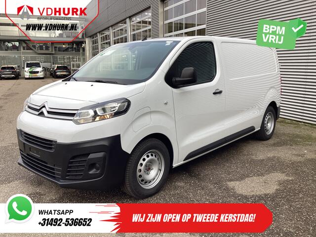 Citroen ë-Jumpy L2 75 kWh 330km WLTP Snellader/ 3 Pers./ Carplay/ Camera/ PDC/ Cruise/ Airco