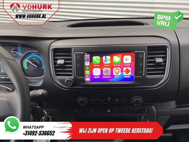 Citroen ë-Jumpy L2 75 kWh 330km WLTP Snellader/ 3 Pers./ Carplay/ Camera/ PDC/ Cruise/ Airco
