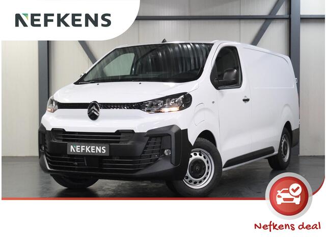 Citroen ë-Jumpy L3 75kWh | 3 Zits | Camera | Houten Laadvloer | Navigatie | CruiseControl | AppleCarPlay/AndroidAuto | Airco |