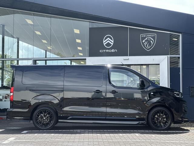 Citroen ë-Jumpy L3 136 75 kWh | STX | Leer | Stoel/-Stuurverwarming | Draadloze telefoonlader | Apple Carplay/Android Auto | Lichtmetalen velgen | Climate Control | Cruise Control | Parkeercamera/-sensoren | Inbouw |