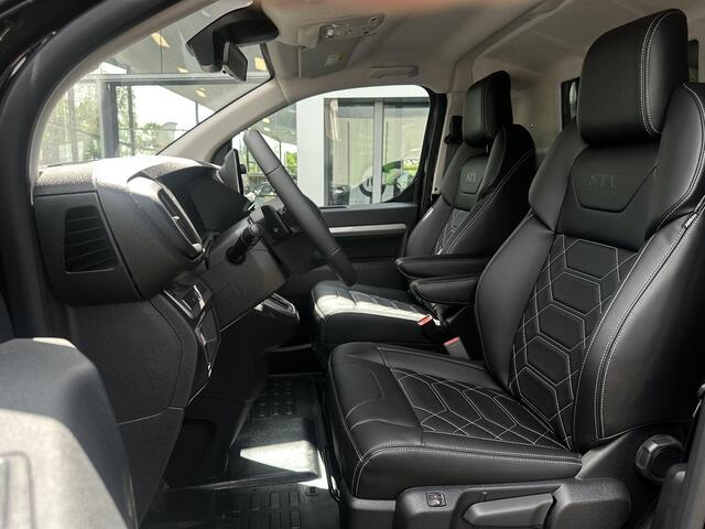 Citroen ë-Jumpy L3 136 75 kWh | STX | Leer | Stoel/-Stuurverwarming | Draadloze telefoonlader | Apple Carplay/Android Auto | Lichtmetalen velgen | Climate Control | Cruise Control | Parkeercamera/-sensoren | Inbouw |