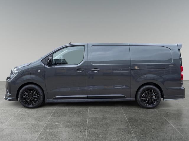 Citroen ë-Jumpy L3 75 kWh 136pk | 0% financial lease | 8 jaar garantie | STX SPORT | Lederen bekleding STX | STX Pakket | Dakspoiler | Sideskirts | 18 inch zwarte velgen | 2-zits | Dubbele schuifdeur | City Pakket | Comfort Pakket | Exterieur Pakket | Full ECO LED verlic