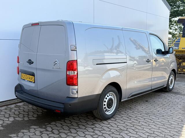 Citroen ë-Jumpy 75kWh L3 Elektrisch 330km WLTP 100% (SOH) BEV Snelladen Navigatie Climate control Cruise control Carplay Camera Laadkabel Parkeersensoren v+a