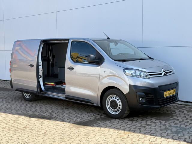 Citroen ë-Jumpy 75kWh L3 Elektrisch 330km WLTP 100% (SOH) BEV Snelladen Navigatie Climate control Cruise control Carplay Camera Laadkabel Parkeersensoren v+a