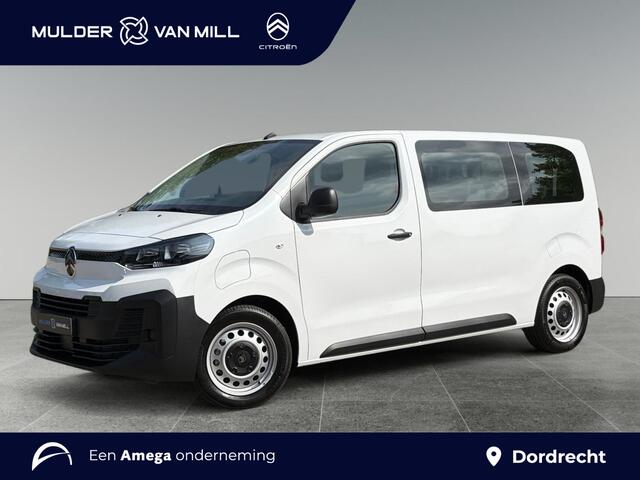 Citroen ë-Jumpy Combi L2 75kWh 136pk | ACTIE | 8 jaar garantie | 2,9% financial lease | 9-persoons | Achterklep | Airco | Bluetooth radio | Cruise control | Bestuurdersstoel comfort met armsteun | van ¤60.196 voor ¤45.099 incl. BTW rijklaar | TAXI ombouw mogelijk