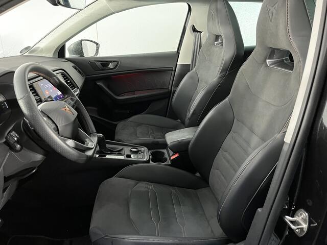 Cupra Ateca 1.5 TSI Performance / AUTOMAAT/ 12.000 KM/ TREKHAAK/ PANO/ CAMERA/ PARK. SENSOREN/ CRUISE/ ELEK. ACHTERKLEP/ VIRTUAL COCKPIT/ STOEL-STUURVERWARM./ PARK ASSIST/ FULL LINK/ NAVI/ CLIMA/ DAB/ 19" LMV