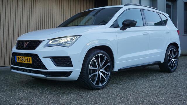 Cupra Ateca 2.0 TSI 300pk 4DRIVE Pano.Dak 360-View *Black Optik* Beats Sfeerverlichting Trekhaak 19inch LM Keyless *Complete Cupra*