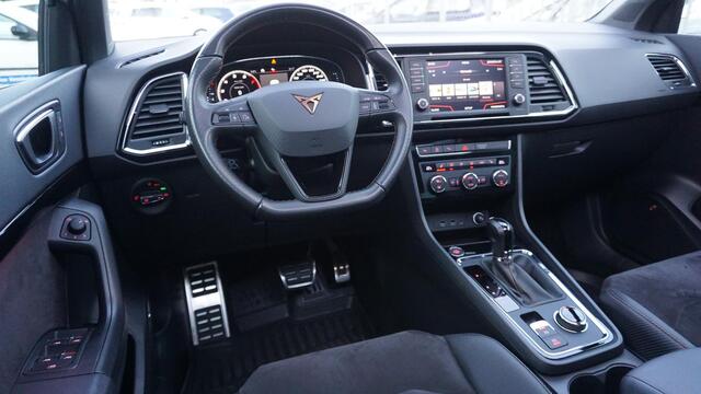 Cupra Ateca 2.0 TSI 300pk 4DRIVE Pano.Dak 360-View *Black Optik* Beats Sfeerverlichting Trekhaak 19inch LM Keyless *Complete Cupra*