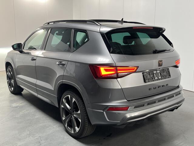 Cupra Ateca 1.5 TSI Performance / AUTOMAAT/ PANO/ CAMERA/ STUUR+STOELVERWARM./ MEMORY SEAT/ CRUISE/ FULL LINK/ KEYLESS/ ELEK.ACHTERKLEP/ DIGITAL DASH/ RIJ-MODI/ NAVI/ DAB/ CLIMA/ LED