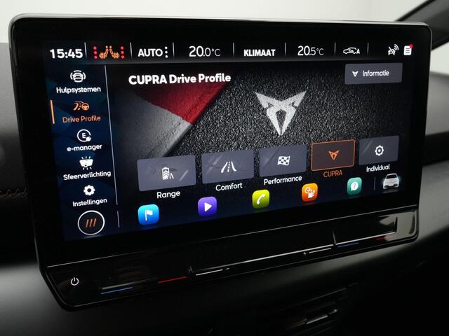 Cupra Born 82 kWh 231 pk Performance | Rondomzicht camera | Stuur-/stoelverwarming | Navigatie | Sportonderstel | 19 inch
