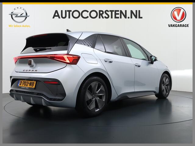 Cupra Born Edition 62kWh 3 Fase Navi Ecc Apple Carplay Android 18"lm Adaptive-Cruise Pdc SOH 93% Stoel+Stuurverwarming Privacy Glas Lmv Led Isofix DAB Bluetooth Rijstrooksensor 1e Eigenaar Origineel Nederlandse Auto Dealeronderhouden 11kw laden thuis