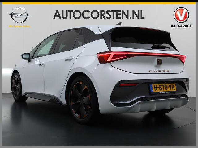 Cupra Born Adrenaline One 62kWh 204pk 19" Camera Adap.Cruise Navi Ecc Apple Carplay Android Auto Pdc SOH 93% Stoel+Stuurverwarming Keyless advanced Led Lmv Privacy Glas Isofix Bluetooth Rijstrooksensor Origineel Nederlandse Auto