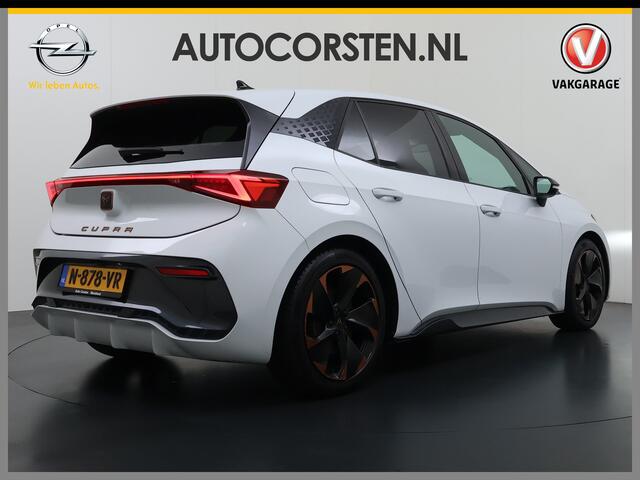 Cupra Born Adrenaline One 62kWh 204pk 19" Camera Adap.Cruise Navi Ecc Apple Carplay Android Auto Pdc SOH 93% Stoel+Stuurverwarming Keyless advanced Led Lmv Privacy Glas Isofix Bluetooth Rijstrooksensor Origineel Nederlandse Auto