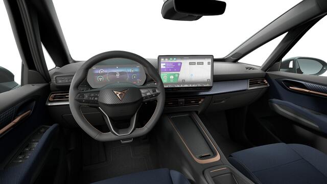 Cupra Born 58 kWh 190 1AT Business | Achteruitrijcamera | Kinderzitbevestiging vóór en 2e zitrij (ISOFIX) | Parkeersensoren achter & voor