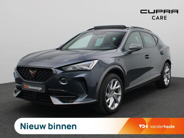 Cupra Formentor 1.4 e-Hybrid 204PK DSG kuipstoelen, panoramadak, full led, trekhaak, adaptive cruise, dodehoekdetectie, achteruitrijcamera, keyless, 18" lichtmetaal