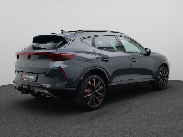 Cupra Formentor 1.5 TSI e-Hybrid VZ Performance 272PK DSG matrix led, trekhaak, schuif-kanteldak, vollederen bekleding, 360gr. camera, adaptive cruise, side assist, elek. verstelbare voorstoel, virtual pedal, keyless, 19" lichtmetaal