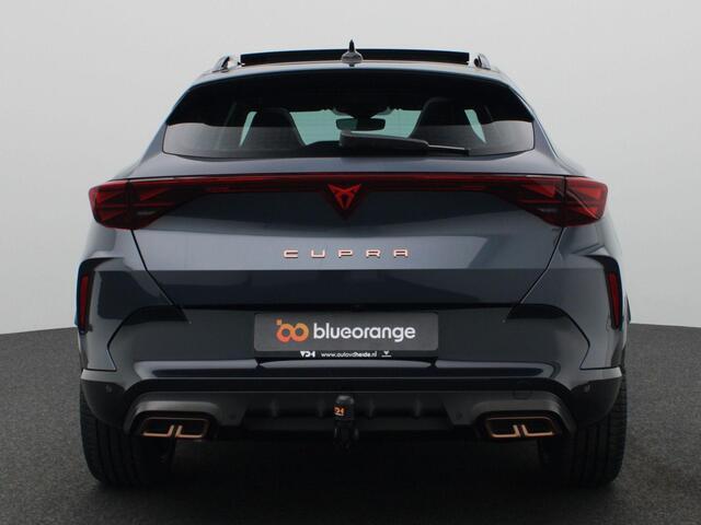 Cupra Formentor 1.5 TSI e-Hybrid VZ Performance 272PK DSG matrix led, trekhaak, schuif-kanteldak, vollederen bekleding, 360gr. camera, adaptive cruise, side assist, elek. verstelbare voorstoel, virtual pedal, keyless, 19" lichtmetaal