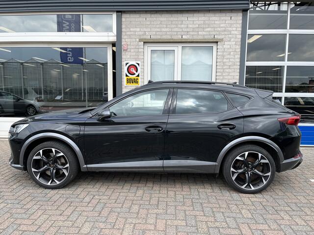 Cupra Formentor 1.4 e-Hybrid VZ Black Edition / AUTOMAAT/ PANO/ TREKHAAK/ 245PK/ ADAPT. CRUISE/ KEYLESS/ NAVI/ LEDER/ BLUETOOTH/ MATRIX/ ELEKTR. STOELEN