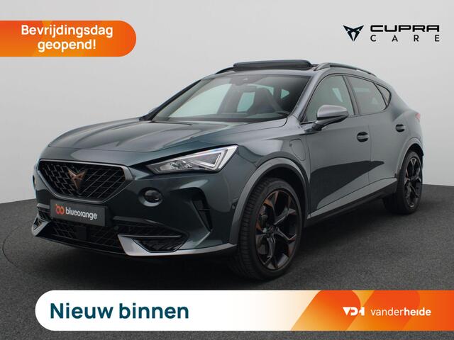 Cupra Formentor 1.4 e-Hybrid VZ Performance 245PK DSG Pano-Schuifdak, Adaptieve Cruise Controle, Achteruitrijcamera, Side Assist, Keyless, Stoel-Stuurverwarming, Memorystoel, Virtual Pedal, Trekhaak, 19" LM Velgen