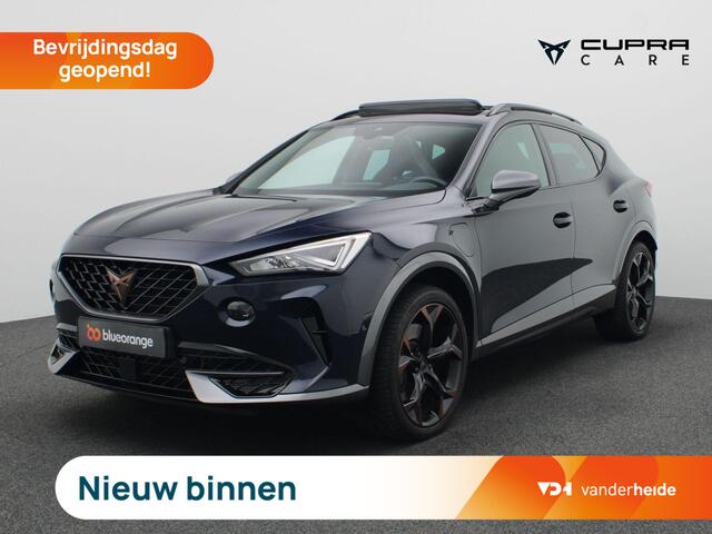 Cupra Formentor 1.4 e-Hybrid VZ Performance 245PK DSG Pano-Schuifdak, Adaptieve Cruise Controle, Volleder, Stoel-Stuurverwarming, Achteruitrijcamera, Side Assist, Keyless, Trekhaak, 19" LM Velgen