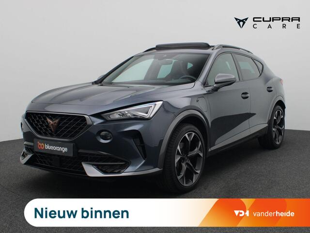 Cupra Formentor 1.4 e-Hybrid Performance full led, adaptive cruise met travel assist, side assist, schuif-kanteldak, elek. verstelbare voorstoel, stuur-stoelverwarming, keyless, navigatie, 19" lichtmetaal