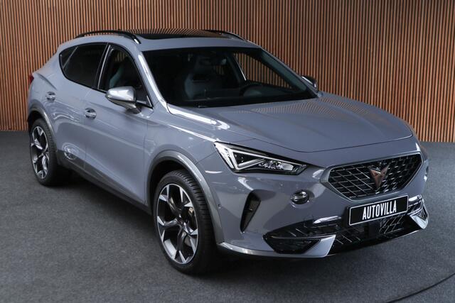 Cupra Formentor 2.0 TSI 4DRIVE Panodak Leer 360° Memory PDC Elektr. bedienbare achterklep Stuurverwarming Navi Climate voor & achter Zwart hemelbekleding Stoelverwarming Virtual cockpit Keyless Entry & Go LM velgen