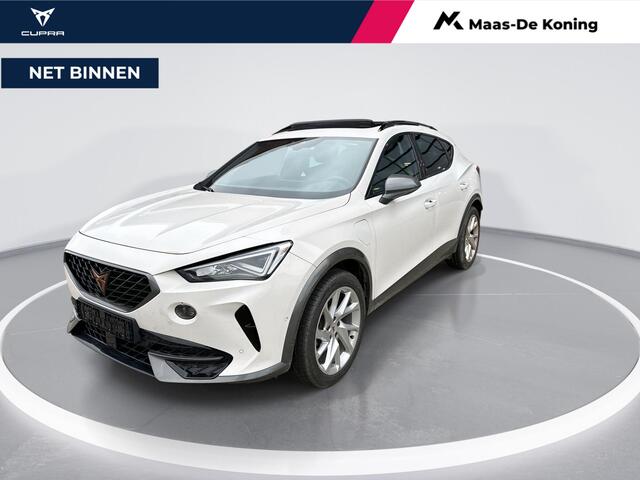 Cupra Formentor 1.4 TSI 204pk DSG e-Hybrid Essential Limited · Panoramadak · Camera · Apple/Android Car Play · Stuurwielverwarming · Keyless · Sfeerverlichting ·