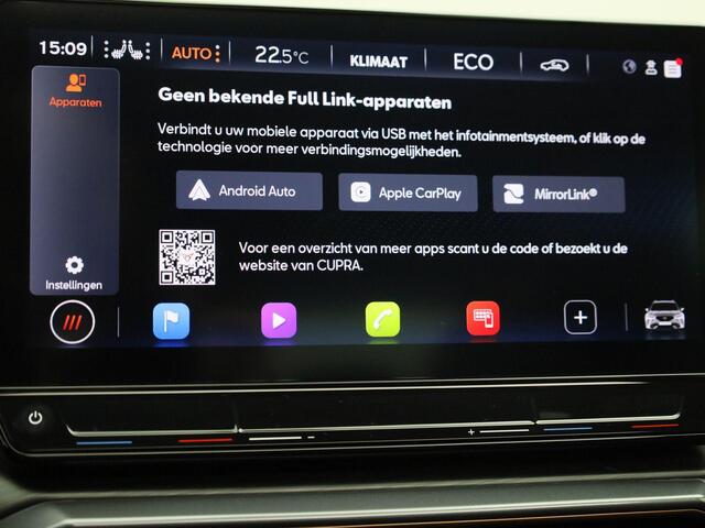 Cupra Formentor 1.4e-Hybrid 180kW/245PK VZ Performance DSG · Panoramadak · Leder · Apple/Android Car Play ·