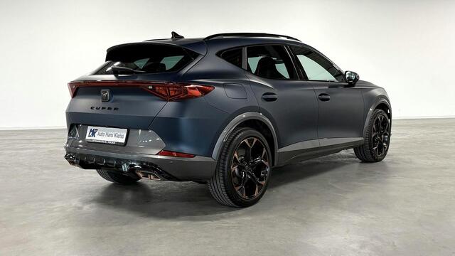 Cupra Formentor 1.4 e-Hybrid VZ Copper Edition | Petrol Blue Matt | Pano dak | Carbon Kuip stoelen voor