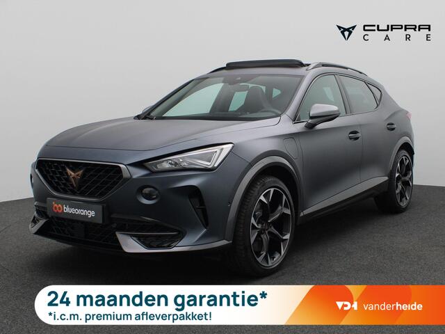 Cupra Formentor 1.4 e-Hybrid VZ Performance 245PK DSG SOH 96%, Leder, Matte lak, Pano-Schuifdak, Trekhaak, Memorystoel, Elektr. Achterklep, 19" LM Velgen, Leder, Side Assist, Keyless, Stoel-Stuurverwarming