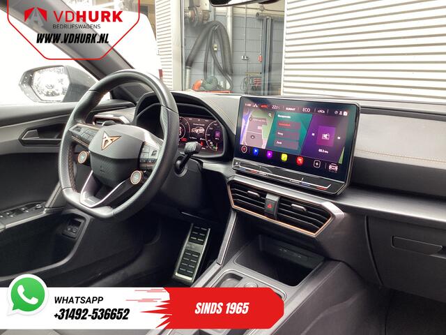 Cupra Formentor 1.4 e-Hybrid 245 pk VZ Performance Standkachel/ Stoelverw./ Elek.klep/ Memory/ Adapt.cruise/ Navi/ Climate/ Camera/ PDC/ 19" LMV