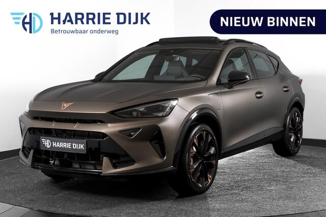 Cupra Formentor 1.5 TSI e-Hybrid 272 PK VZ Extreme | Bronze Matt | S/K-Panodak | Sennheiser | Elek. stoelen | Matrix LED | Adapt. Cruise | Stoel-+stuurverw. | Camera | NAV+App. Connect | Elek. Klep | LM 19" | 0583
