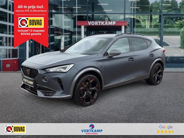 Cupra Formentor 1.4 TSI VZ eHYBRID CAMERA/ELEK-KLEP/SPORT-STUUR/ACC/MEM/STOEL+STUURVERW