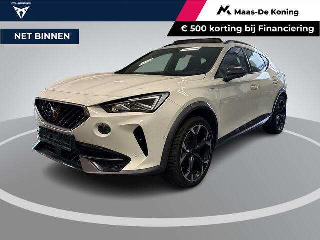 Cupra Formentor 1.4 TSI e-Hybrid 245pk DSG VZ Performance Limited · Panoramadak · Camera · Stuur- & Stoelverwarming · Keyless · Dodehoeksensor · 19"Velgen ·