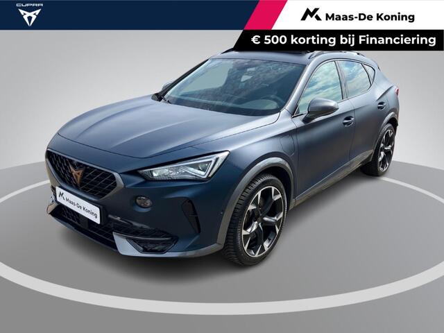 Cupra Formentor 1.4e-Hybrid 180kW/245PK VZ · Panoramadak · Leder · Apple/Android Car Play · Camera · Elektrische stoelverstelling ·