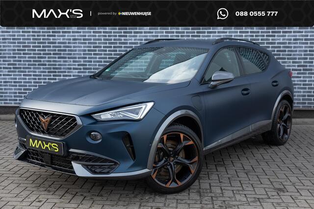 Cupra Formentor 1.4 e-Hybrid VZ Performance | Plug-in Hybrid (PHEV) | Matte Lak | Achteruitrijcamera | Parkeersensoren | Keyless Entry | Stoelverwarming | Navigatie | Apple Carplay | Android Auto | Lichtmetalen Velgen 19 inch | Sportstoelen