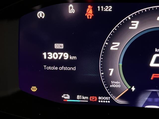 Cupra Formentor 1.5 TSI e-Hybrid Business / AUTOMAAT/ PARK.SENSOR.V+A/ 360 CAMERA/ FULL LINK/ STUUR+STOELVERWARM./ ACC/ MEMORY SEAT/ ELEK.ACHTERKLEP/ KEYLESS/ DIGITAL DASH/ RIJ-MODI/ NAVI/ DAB/ CLIMA/ LED/ 18'' LMV